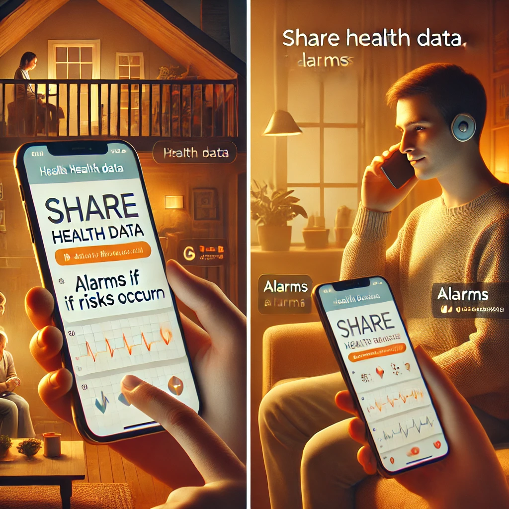 Black Lightweight  Blood Pressure Smartwatch, Health and Exercise Tracking, FDA 510(k) Cleared